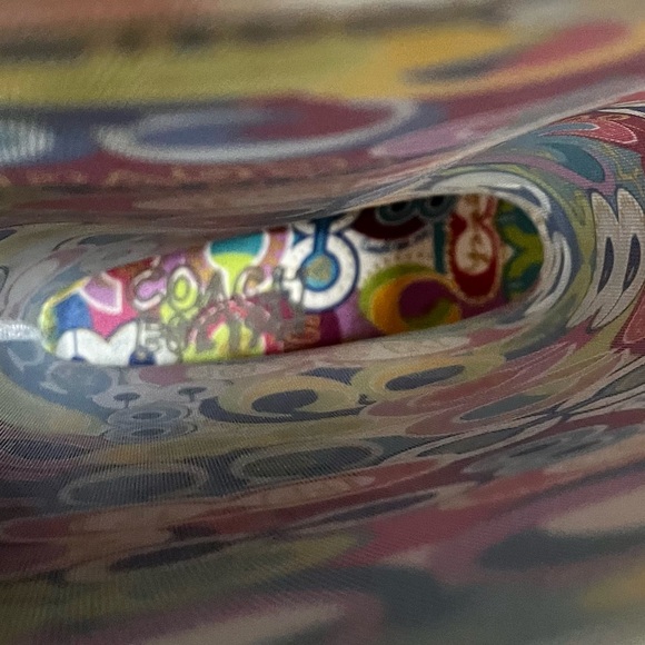 Coach Poppy Pixy multicolored tall rain boots - Picture 8 of 14